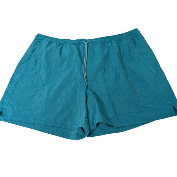 NEW Athleta Marin 5" Board Shorts Womens Size XL Teal Green Drawstring Quick Dry - Picture 1 of 12